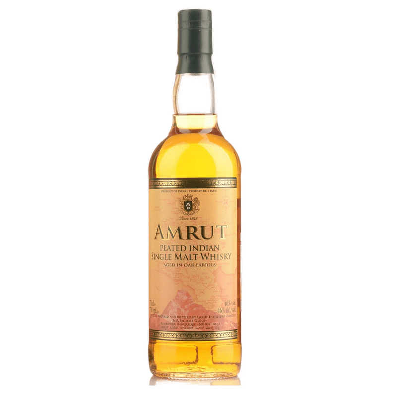 Amrut Peated Single Malt Indian Whisky - ShopBourbon.com