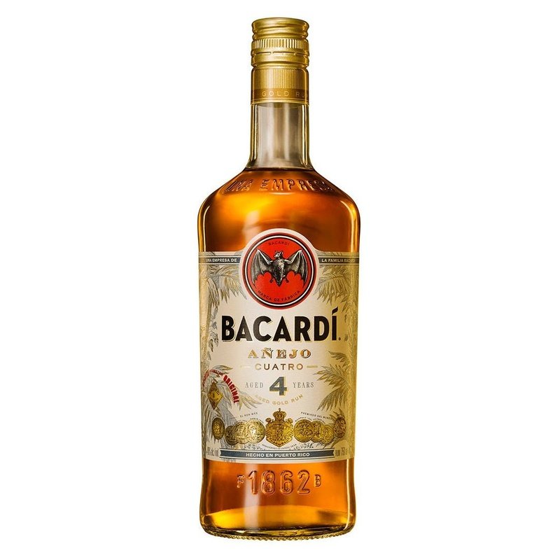 Bacardí Anejo Cuatro 4 Year Old Rum - ShopBourbon.com