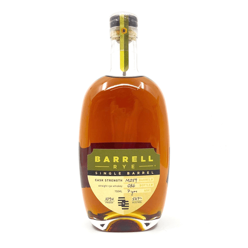 Barrell 7 Year Old Single Barrel Rye LVS Selection 109.4 Proof - ShopBourbon.com