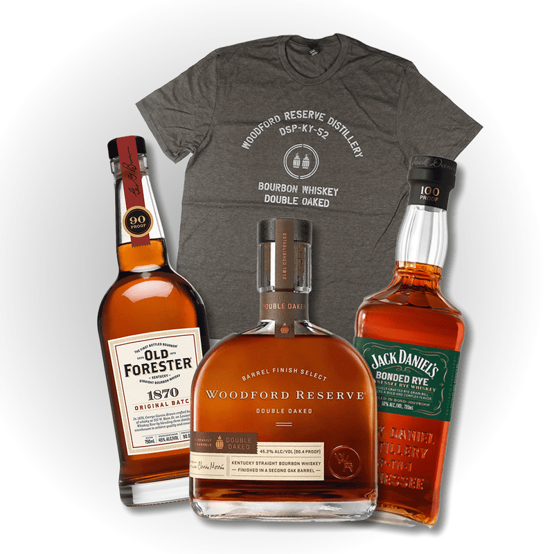 Bourbon and Rye Delights Bundle With XL Brown T-Shirt - ShopBourbon.com