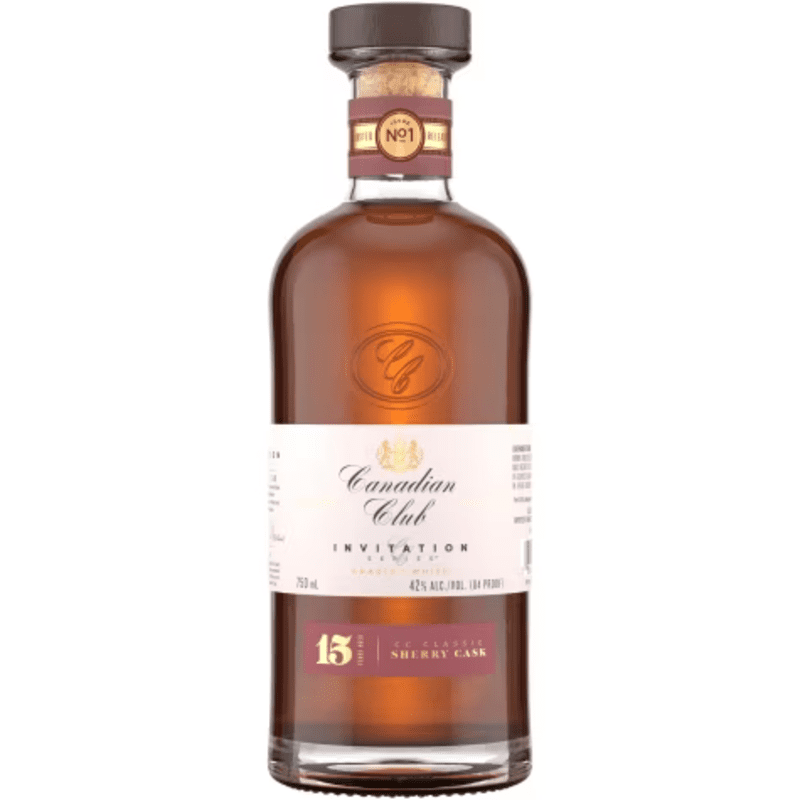 Canadian Club Invitation Series 15 Year Old Sherry Cask Canadian Whisky - ShopBourbon.com