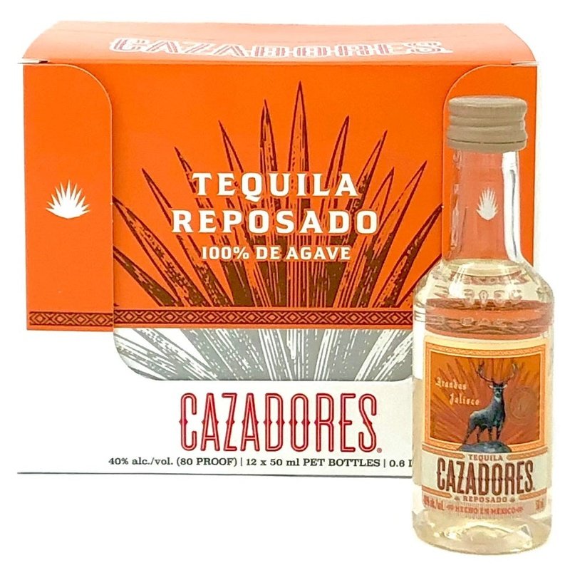 Cazadores Reposado Tequila 12-Pack 50ml - ShopBourbon.com