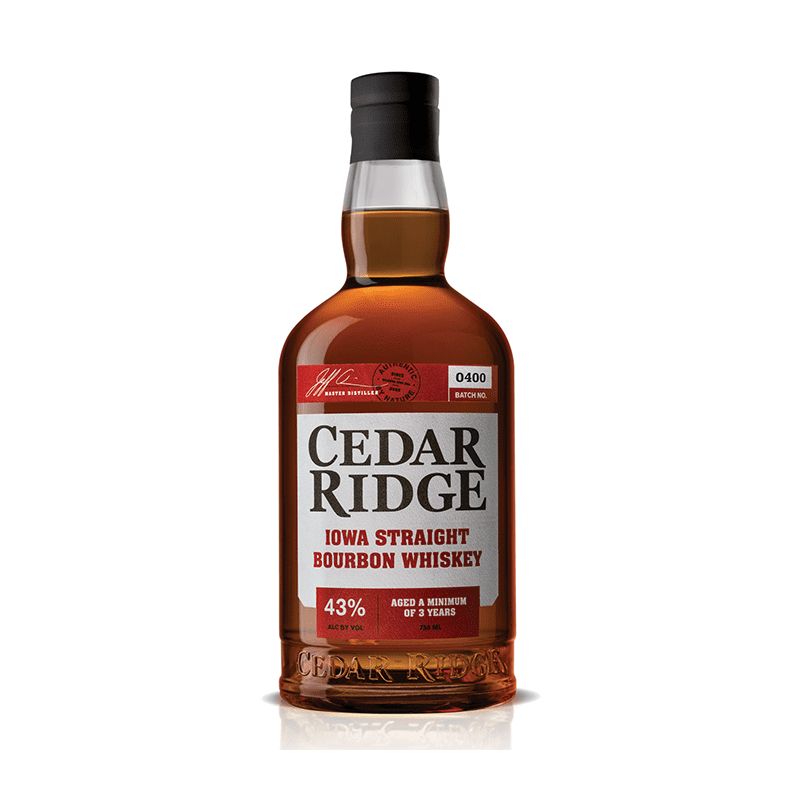 Cedar Ridge Iowa Straight Bourbon Whiskey - ShopBourbon.com