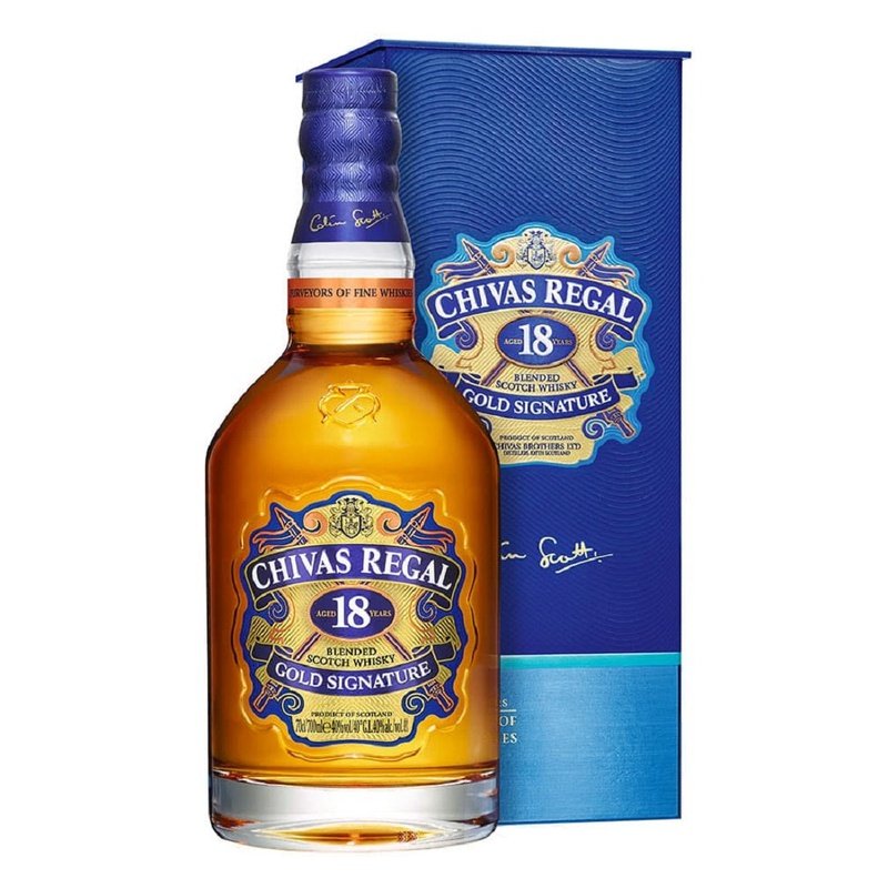 Chivas Regal Gold Signature 18 Year Old Blended Scotch Whisky - ShopBourbon.com