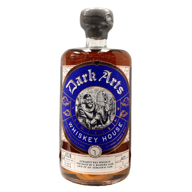 Dark Arts Whiskey House 'Blunt Blend' 7 Year Rye Whiskey Finished in Madeira & Armagnac Casks - ShopBourbon.com