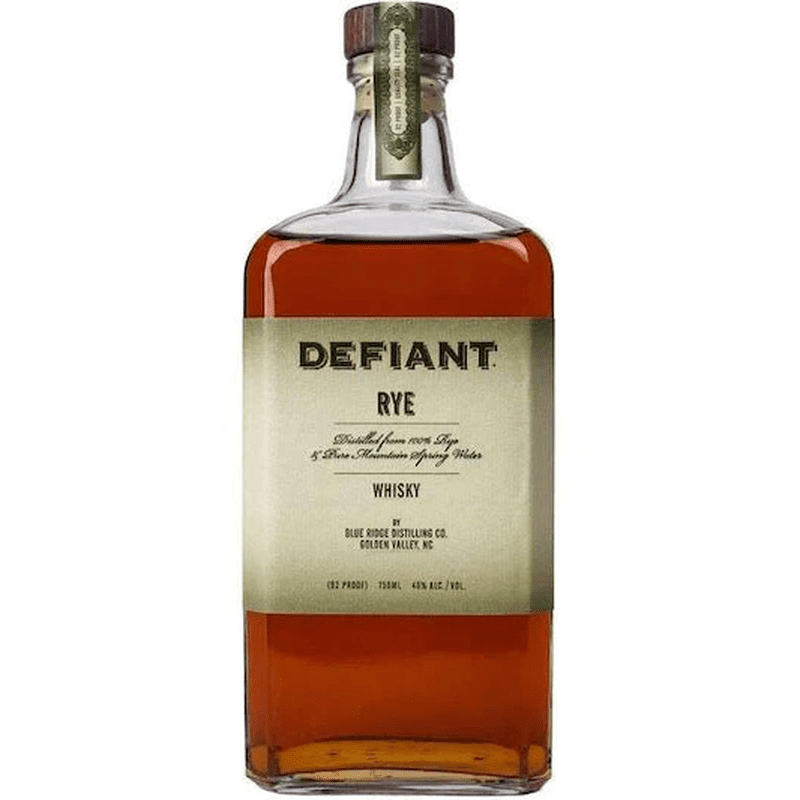 Defiant Rye Whisky - ShopBourbon.com