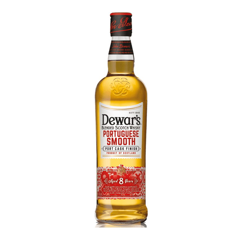 Dewar's 'Portuguese Smooth' 8 Year Old Port Cask Finish Blended Scotch Whisky - ShopBourbon.com