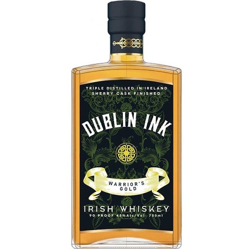 Dublin Ink 'Warrior's Gold' Irish Whiskey - ShopBourbon.com