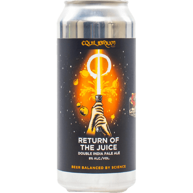 Equilibrium x Great Notion Brewing 'Return Of The Juice' Double IPA 4-Pack - ShopBourbon.com