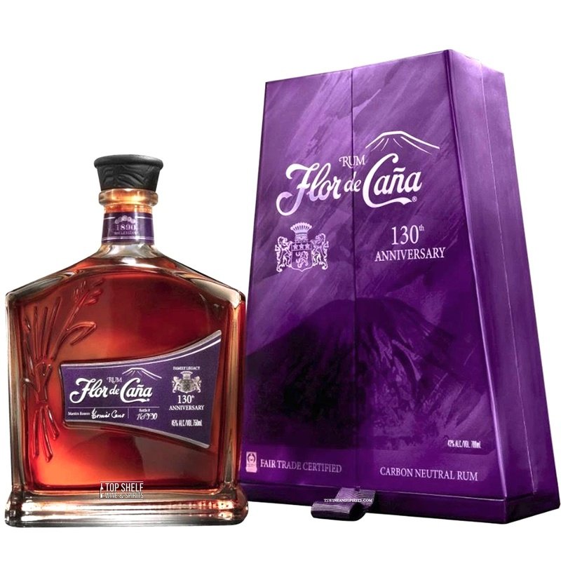 Flor de Cana 130th Anniversary 20 Year Old Rum - ShopBourbon.com