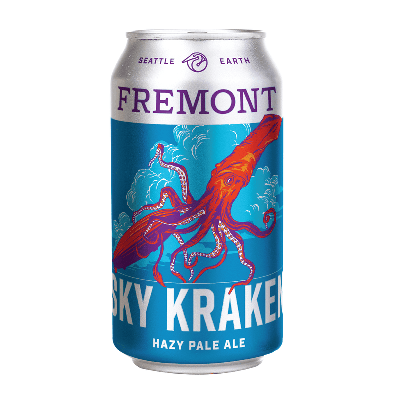 Fremont Brewing Co. 'Sky Kraken' Hazy Pale Ale Beer 6-Pack - ShopBourbon.com