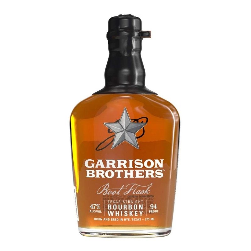 Garrison Brothers Texas Straight Bourbon Whiskey 375ml - Boot Flask - ShopBourbon.com