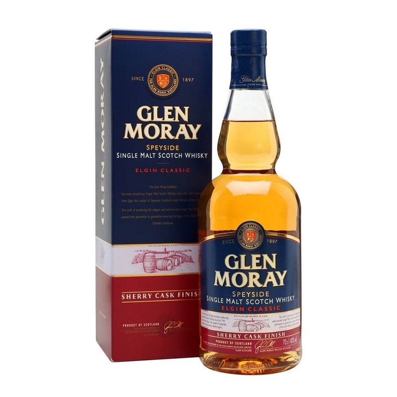 Glen Moray Classic Sherry Cask Finish Speyside Single Malt Scotch Whisky - ShopBourbon.com