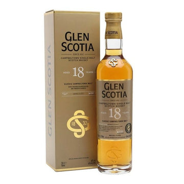 Glen Scotia 18 Year Old Single Malt Scotch Whisky 700ml - ShopBourbon.com