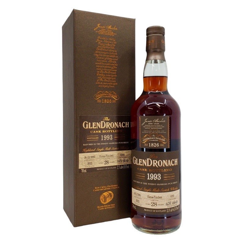 Glendronach "Sherry Baby" 1993 Single Cask Highland Single Malt Scotch Whisky - ShopBourbon.com