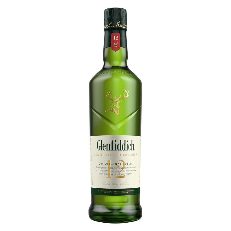 Glenfiddich 12 Year Old Single Malt Scotch Whisky - ShopBourbon.com