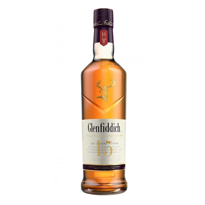 Glenfiddich 15 Year Old Solera Single Malt Scotch Whisky - ShopBourbon.com