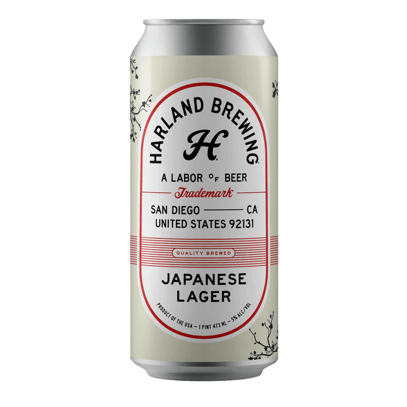 Harland Brewing Japanese Lager Beer 4-Pack - ShopBourbon.com