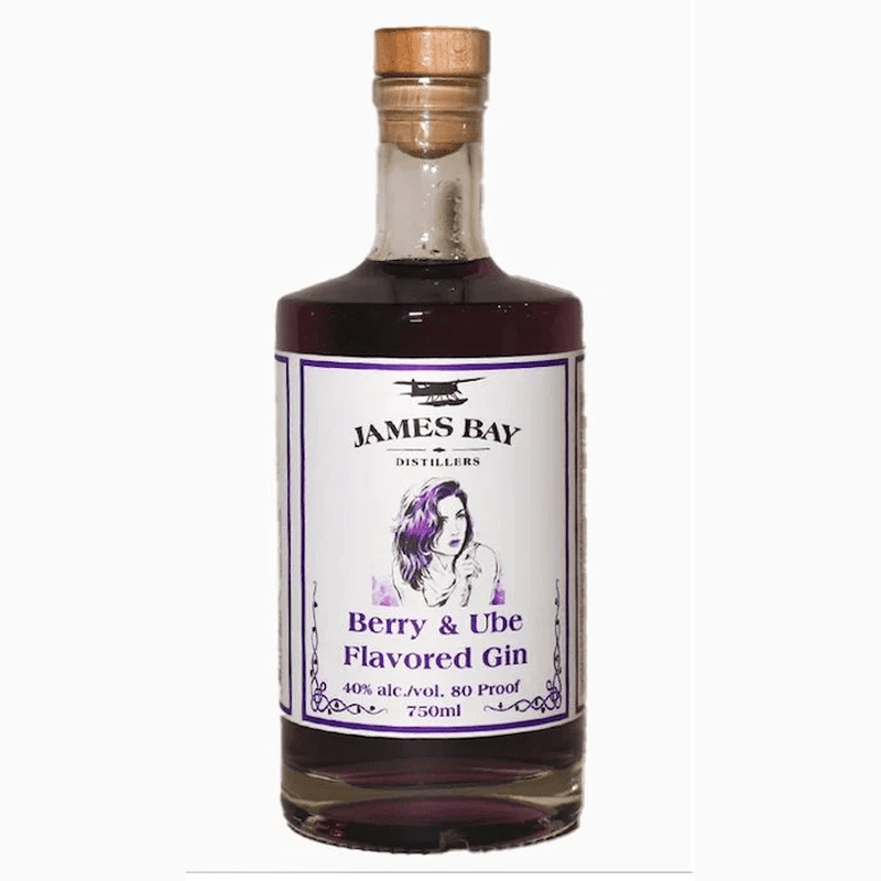 James Bay Berry & Ube Flavored Gin - ShopBourbon.com