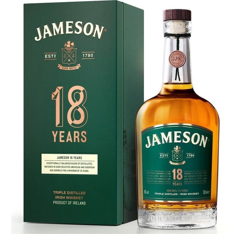 Jameson 18 Year Old Irish Whiskey - ShopBourbon.com