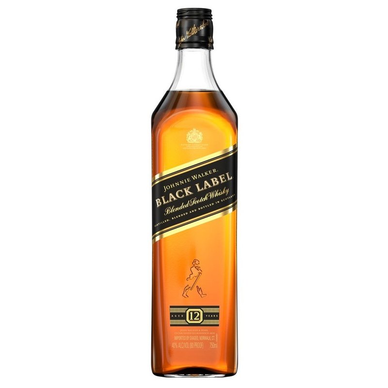 Johnnie Walker Black Label 12 Year Old Blended Scotch Whisky - ShopBourbon.com
