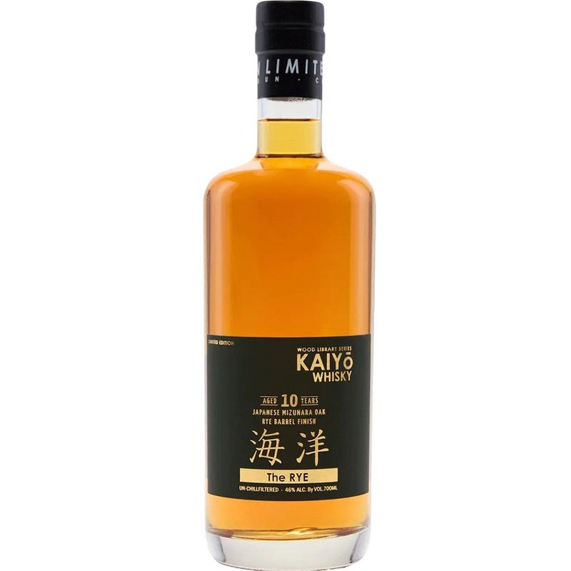 Kaiyō 10 Year Old 'The Rye' Rye Barrel Finish Japanese Whisky - ShopBourbon.com