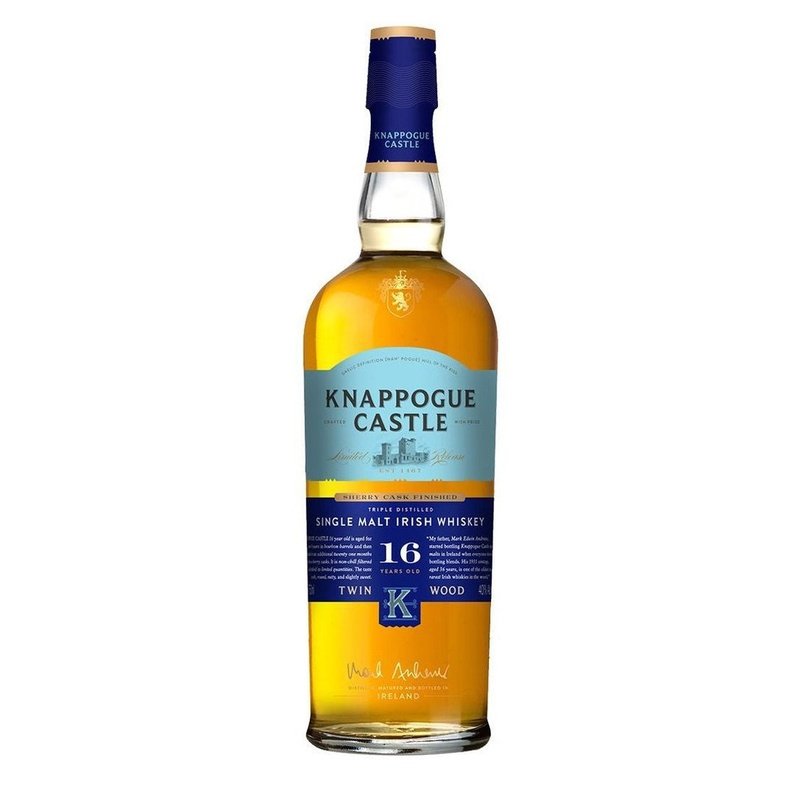 Knappogue Castle 16 Year Old Sherry Cask Finish Single Malt Irish Whiskey - ShopBourbon.com