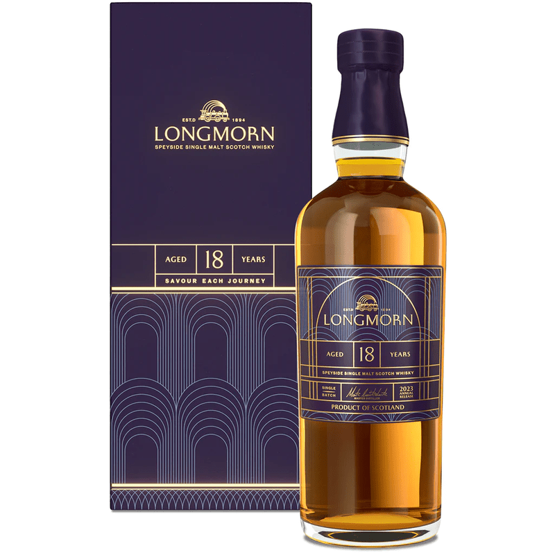 Longmorn 18 Year Old Speyside Single Malt Scotch Whisky - ShopBourbon.com