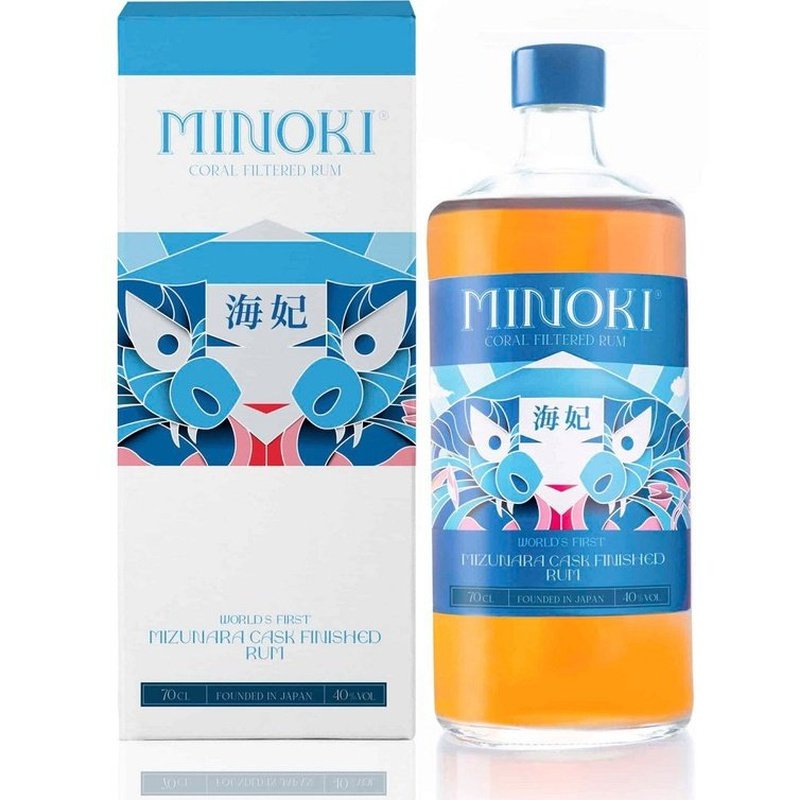Minoki Mizunara Cask Finished Coral Filtered Rum Gift Box - ShopBourbon.com