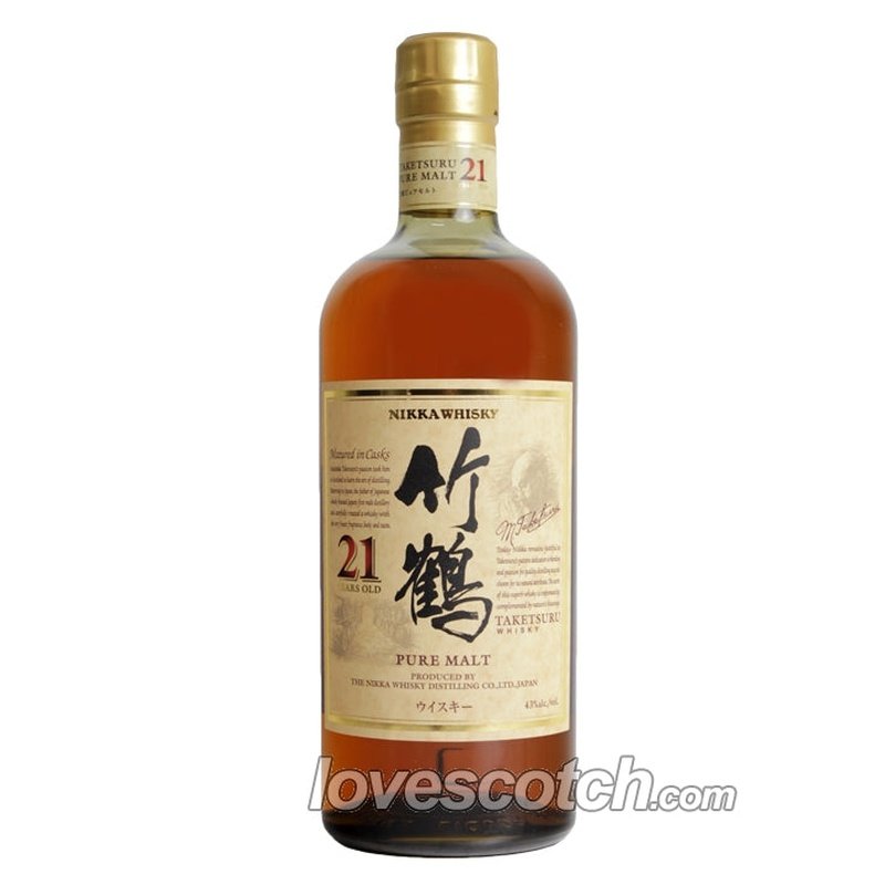 Nikka Taketsuru 21 Year Old Pure Malt Japanese Whisky - ShopBourbon.com