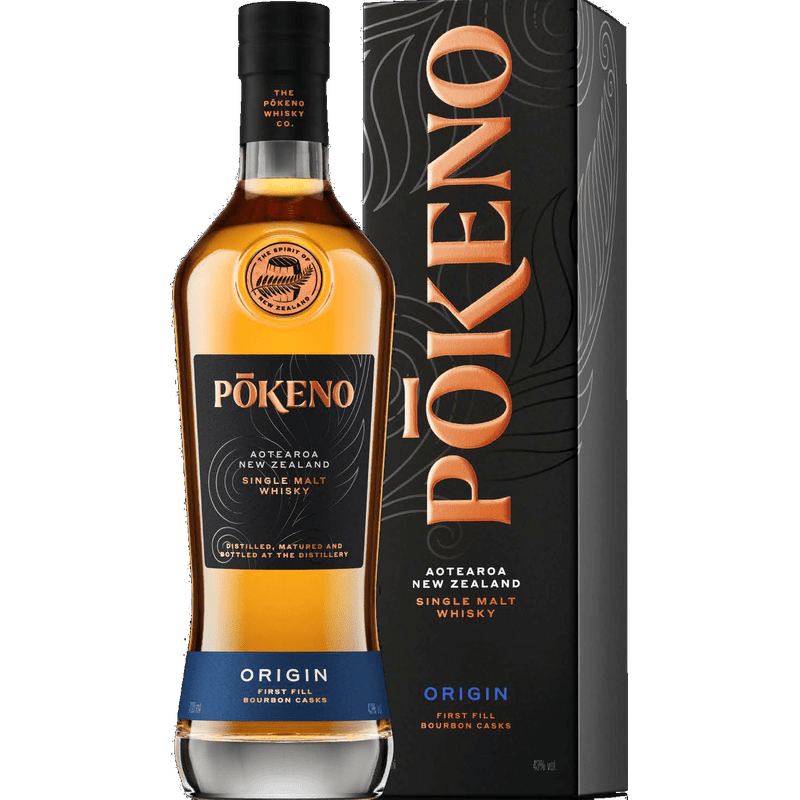 Pōkeno Origin New Zealand Single Malt Whiskey - ShopBourbon.com