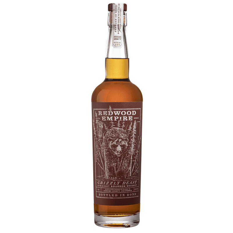 Redwood Empire 'Grizzly Beast' Bottled In Bond Straight Bourbon Whiskey - ShopBourbon.com