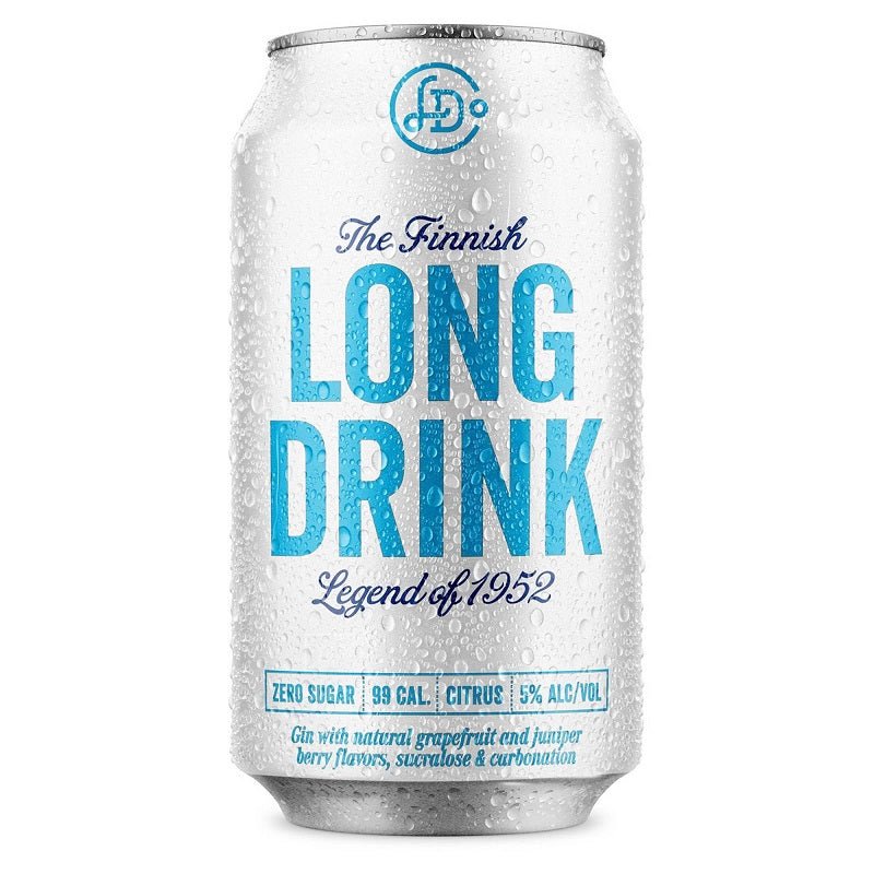 The Long Drink 'Zero Sugar' Flavored Gin 6-Pack - ShopBourbon.com