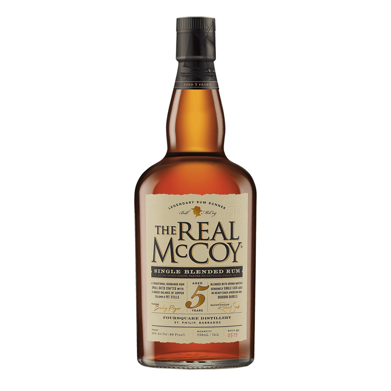The Real McCoy 5 Year Old Single Blended Rum - ShopBourbon.com