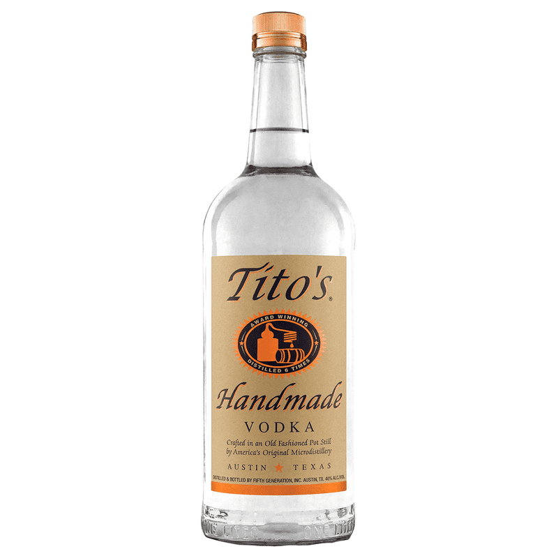Tito's Handmade Vodka Liter - ShopBourbon.com