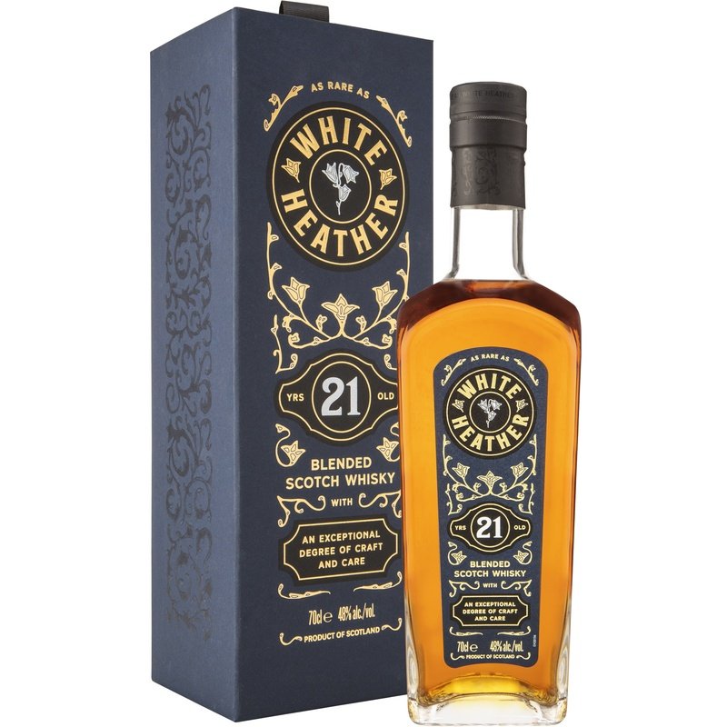 White Heather 21 Years Old Blended Scotch Whisky - ShopBourbon.com