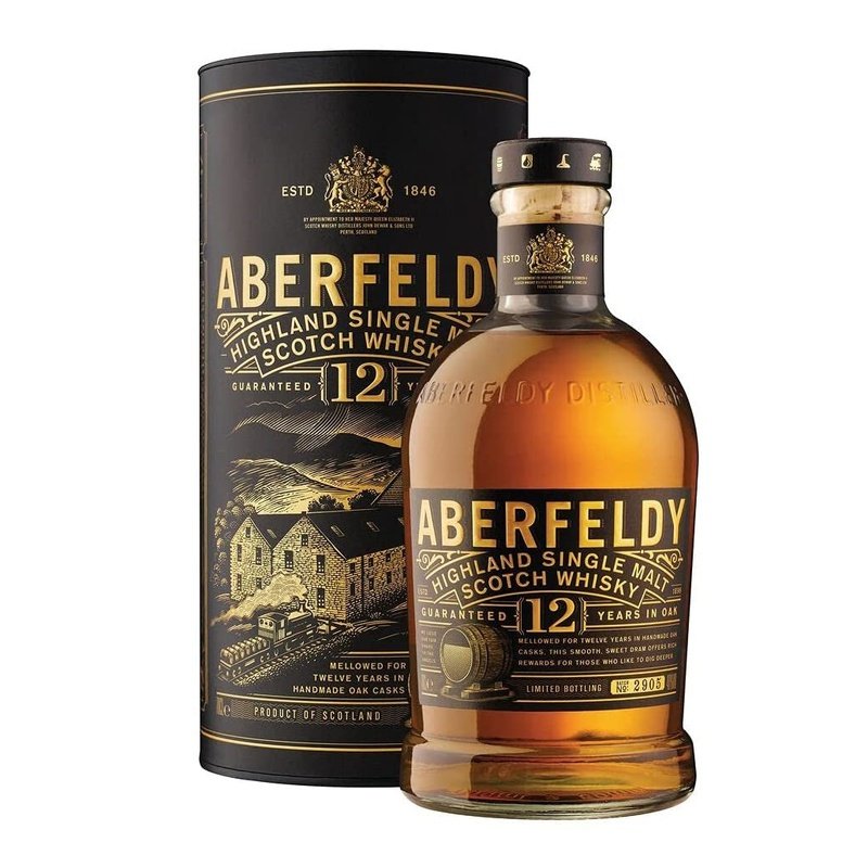 Aberfeldy 12 Year Old Highland Single Malt Scotch Whisky - ShopBourbon.com
