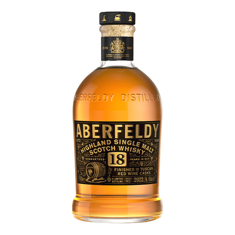 Aberfeldy 18 Year Old Highland Single Malt Scotch Whisky - ShopBourbon.com