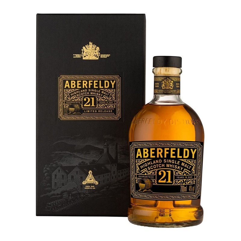 Aberfeldy 21 Year Old Highland Single Malt Scotch Whisky - ShopBourbon.com