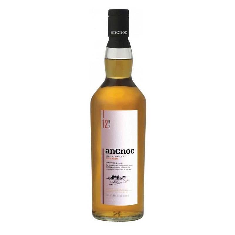 AnCnoc 12 Years Old Highland Single Malt Scotch Whisky - ShopBourbon.com
