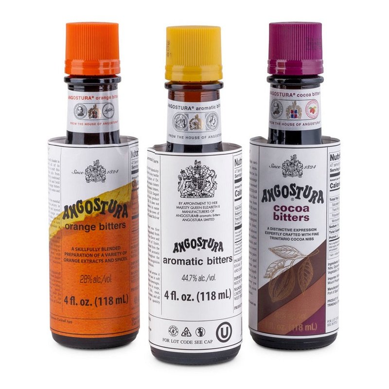 Angostura Bitters Aromatic-Orange-Cocoa 3-Pack 118ml - ShopBourbon.com