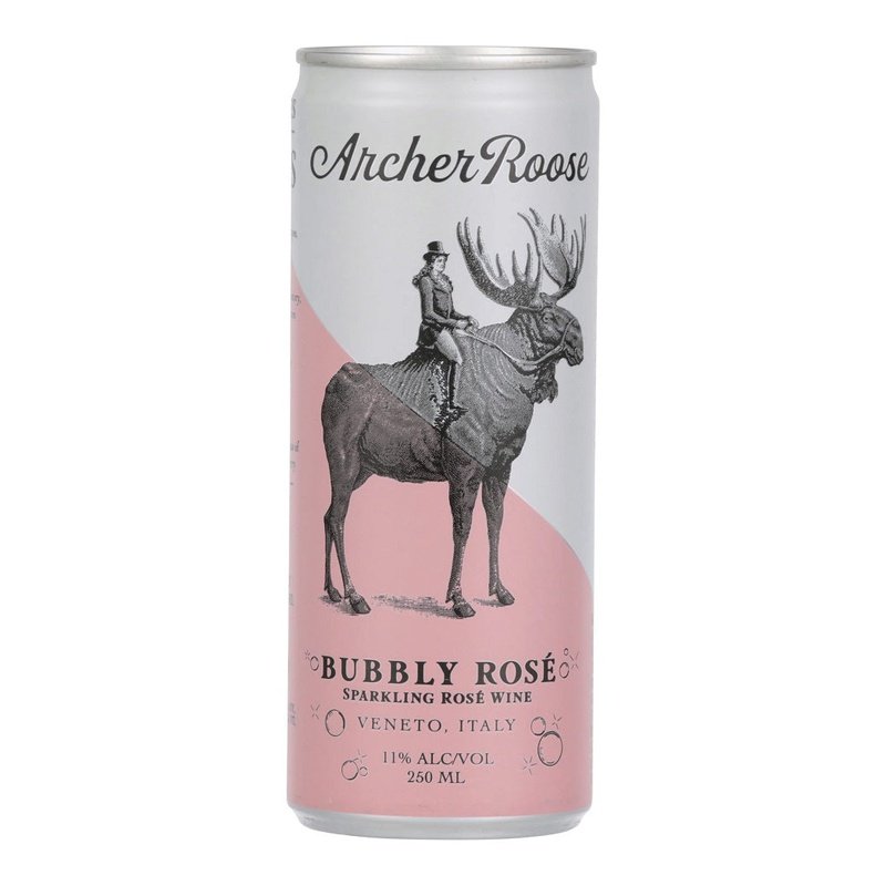 Archer Roose Bubbly Sparkling Rosé Canned Wine 4-Pack - ShopBourbon.com