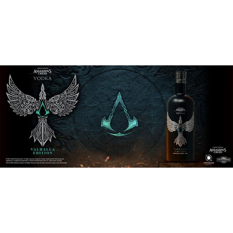 Assassin's Creed Vodka 'Valhalla Edition' Collectors Release with Certificate & Glass Gift Set - ShopBourbon.com
