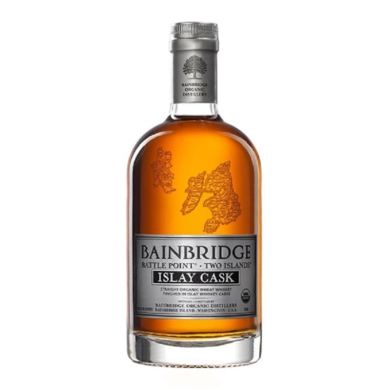 Bainbridge Battle Point Two Islands Islay Cask Organic Whiskey - ShopBourbon.com