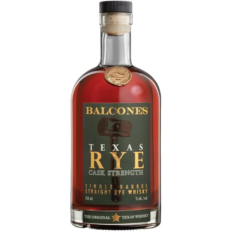 Balcones Texas Rye Cask Strength Single Barrel Straight Rye Whisky - ShopBourbon.com