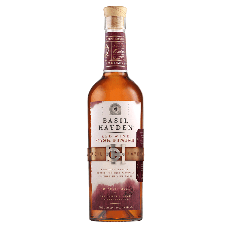 Basil Hayden Red Wine Cask Finish Kentucky Straight Bourbon Whiskey - ShopBourbon.com