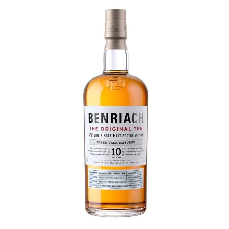 Benriach 10 Year Old 'The Original Ten' Three Cask Matured Speyside Single Malt Scotch Whisky - ShopBourbon.com