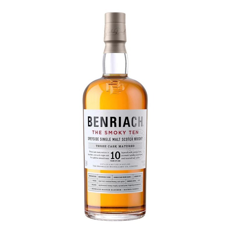 Benriach 10 Year Old 'The Smoky Ten' Speyside Single Malt Scotch Whisky - ShopBourbon.com