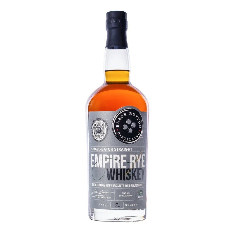 Black Button Empire Straight Rye Whiskey - ShopBourbon.com