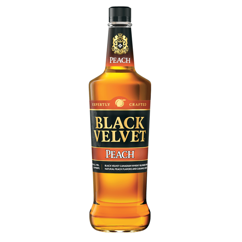 Black Velvet Peach Blended Canadian Whisky - ShopBourbon.com